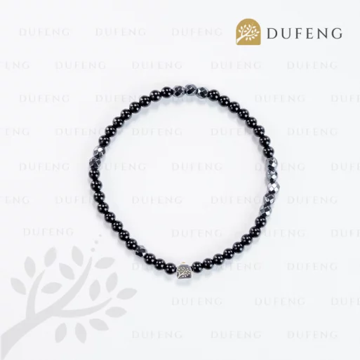 Dufeng - Noir Balance Tourmaline Hematite Bracelet