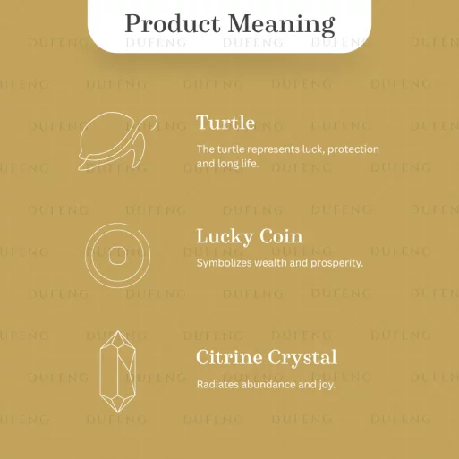 Dufeng – Celestial Crystal Lucky Turtle