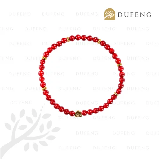 Dufeng - Soulful Passion Carnelian Bracelet