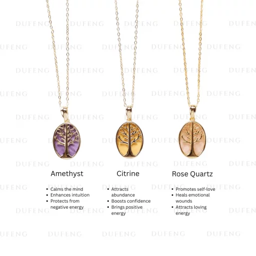 Dufeng – Celestial Tree Crystal S925 Necklace