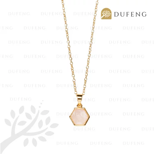 Dufeng – Stella Hexa Crystal Necklace