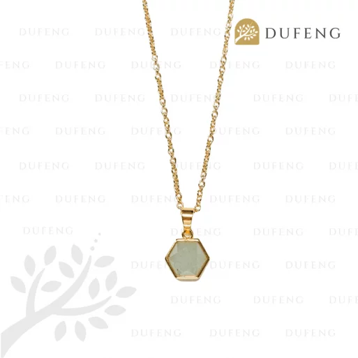 Dufeng – Stella Hexa Crystal Necklace