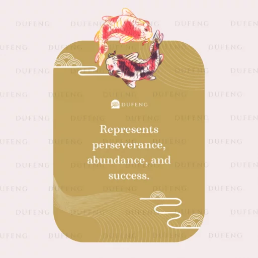 Dufeng – Lucky Symbol Acrylic Keychain