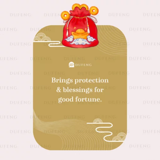 Dufeng – Lucky Symbol Acrylic Keychain