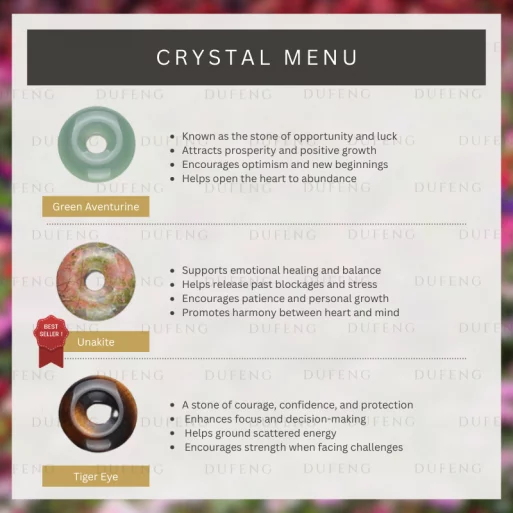Dufeng – Eternal Loop Crystal Necklace