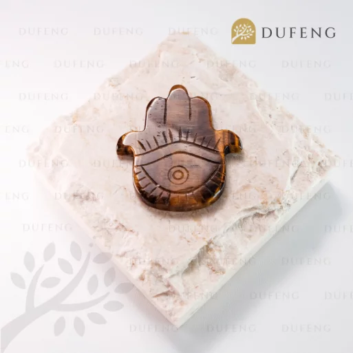 Dufeng – Celestial Hamsa Crystal Plate
