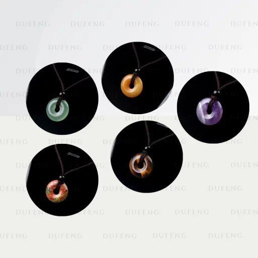 Dufeng – Eternal Loop Crystal Necklace