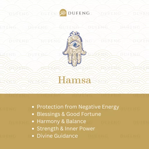 Dufeng – Celestial Hamsa Crystal Plate