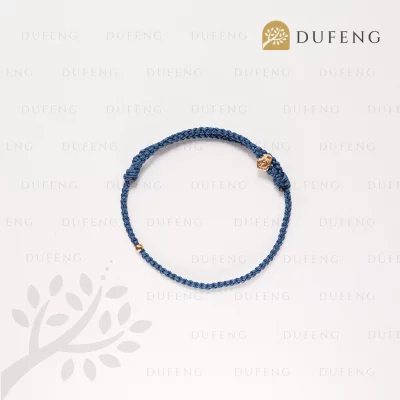 Dufeng - Trinity of Wishes Bracelet - Navy Blue