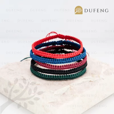 Dufeng - Classic Flat Lucky Tibetan Bracelet