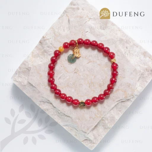 Dufeng – Celestial Treasury Abacus Jade Carnelian