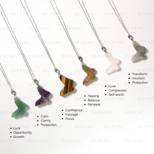 Dufeng – Celestial Wings Grand Butterfly Necklace
