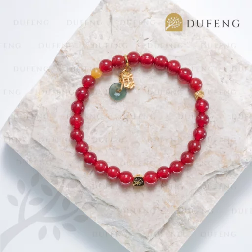 Dufeng – Celestial Treasury Abacus Jade Carnelian