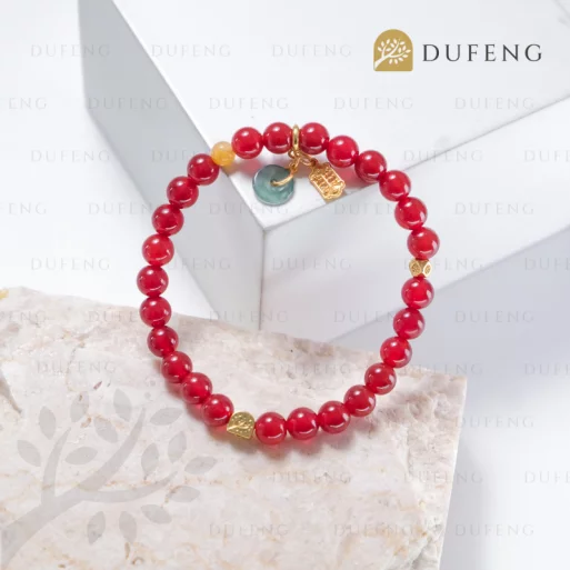 Dufeng – Celestial Treasury Abacus Jade Carnelian