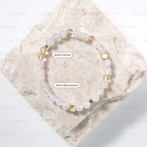 Dufeng – Dreamy Moonstone Crystal Bracelet