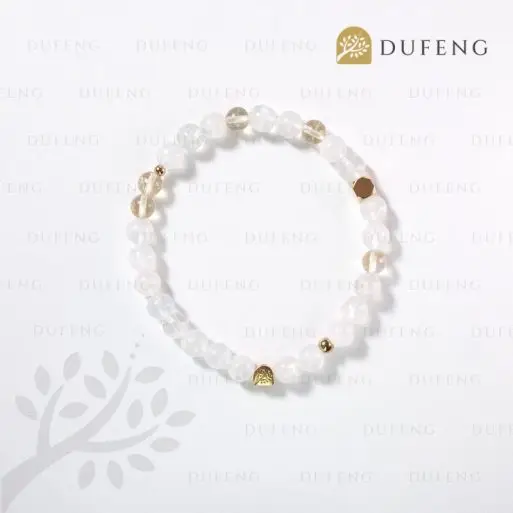 Dufeng - Dreamy Moonstone Crystal Bracelet