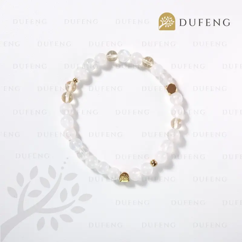 Dufeng - Dreamy Moonstone Crystal Bracelet
