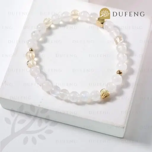 Dufeng – Dreamy Moonstone Crystal Bracelet
